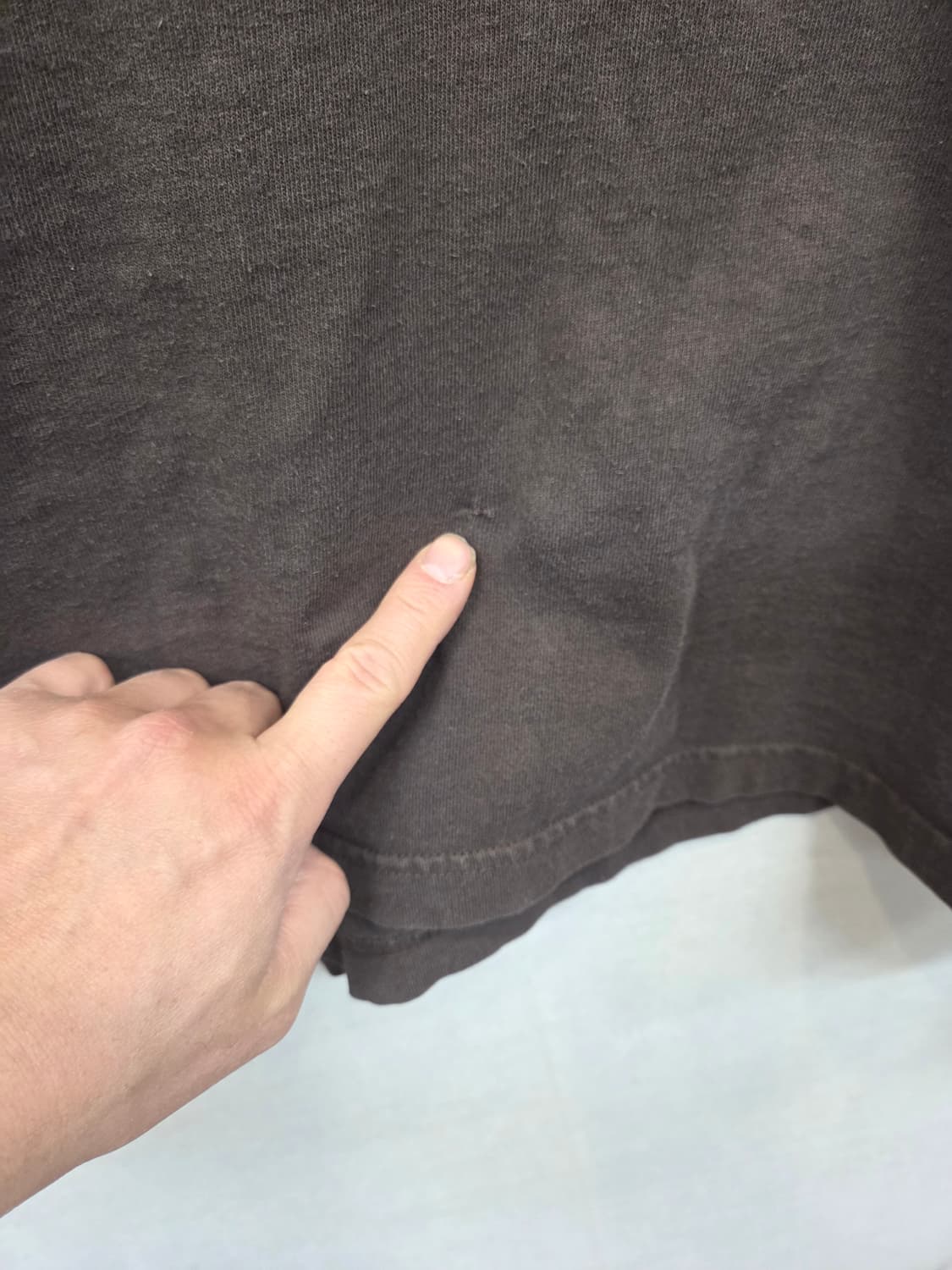 칼하트 빈티지 헨리넥 포켓 반팔 브라운 xl 레귤러 xxl 상품이미지6