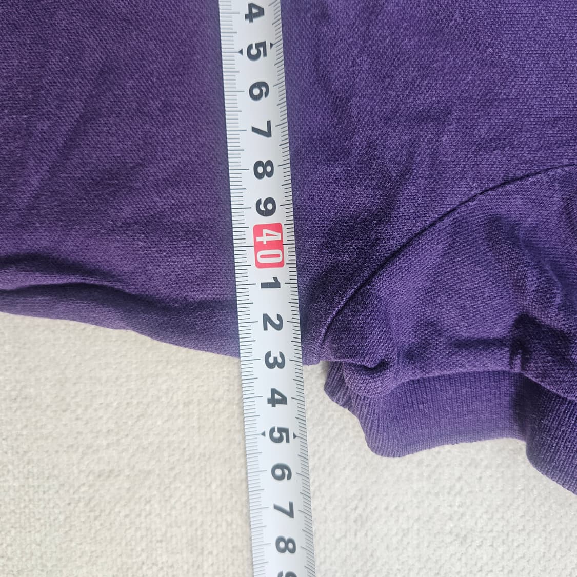 90 티니위니 보라색 곰 자수 카라티 0303Y 상품이미지6