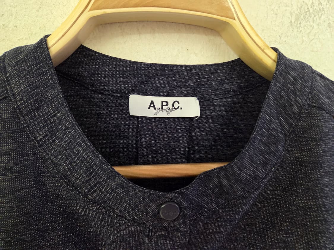A.P.C. 골프 네이비 민소매 원피스 M 상품이미지5