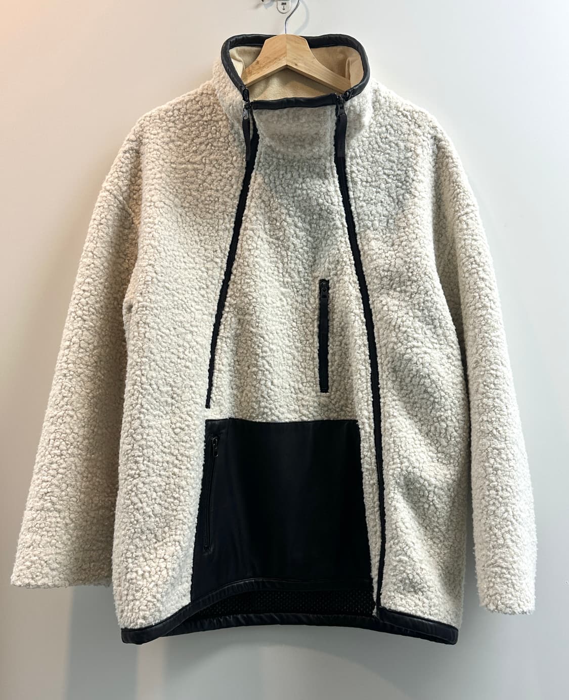 SOE 양가즉 플리스 자켓 (아이보리, M/민트급) 상품이미지1