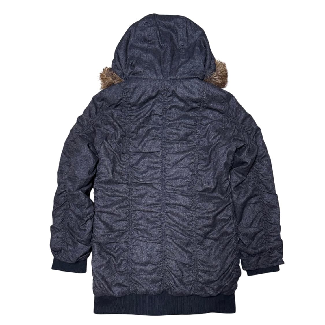 Y2K 00s 아카이브 퍼 후드 자켓 상품이미지2