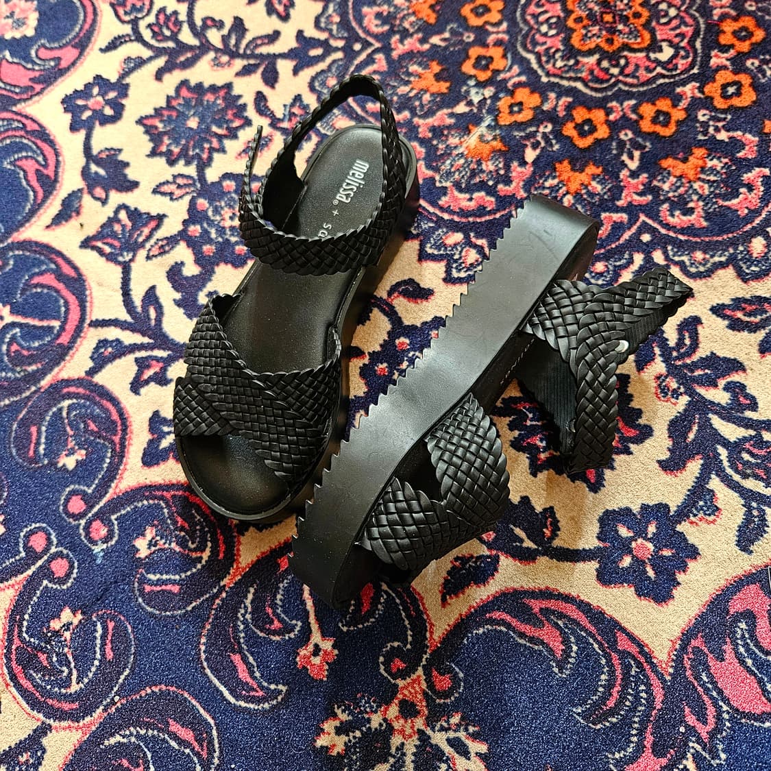 (미사용) 멜리사 x 살리나스 꼬임 샌들 35/36 size 상품이미지1