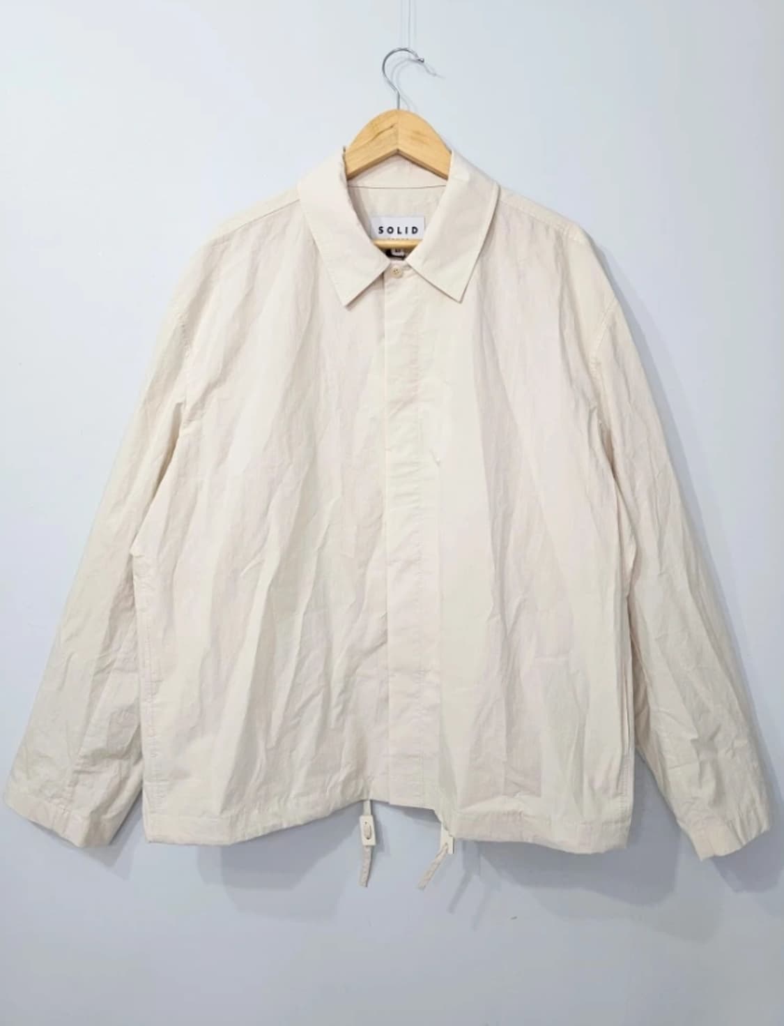 솔리드옴므 우영미 우븐 아노락 셔츠 자켓 52 상품이미지1