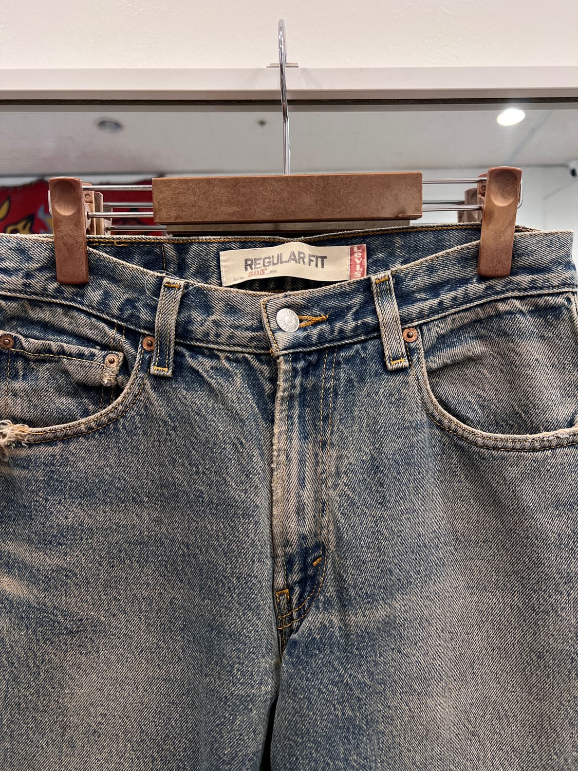00s Levis 리바이스 505 컷오프 데님 팬츠 (30inch) 상품이미지2