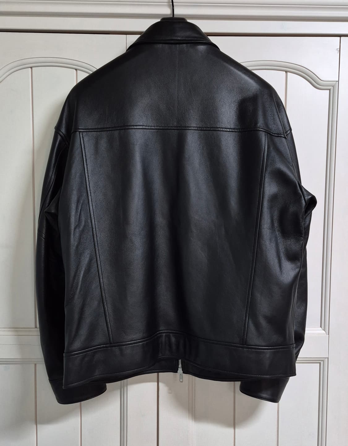 [새상품] 스페로네 램스킨 가죽 자켓 L사이즈 상품이미지2