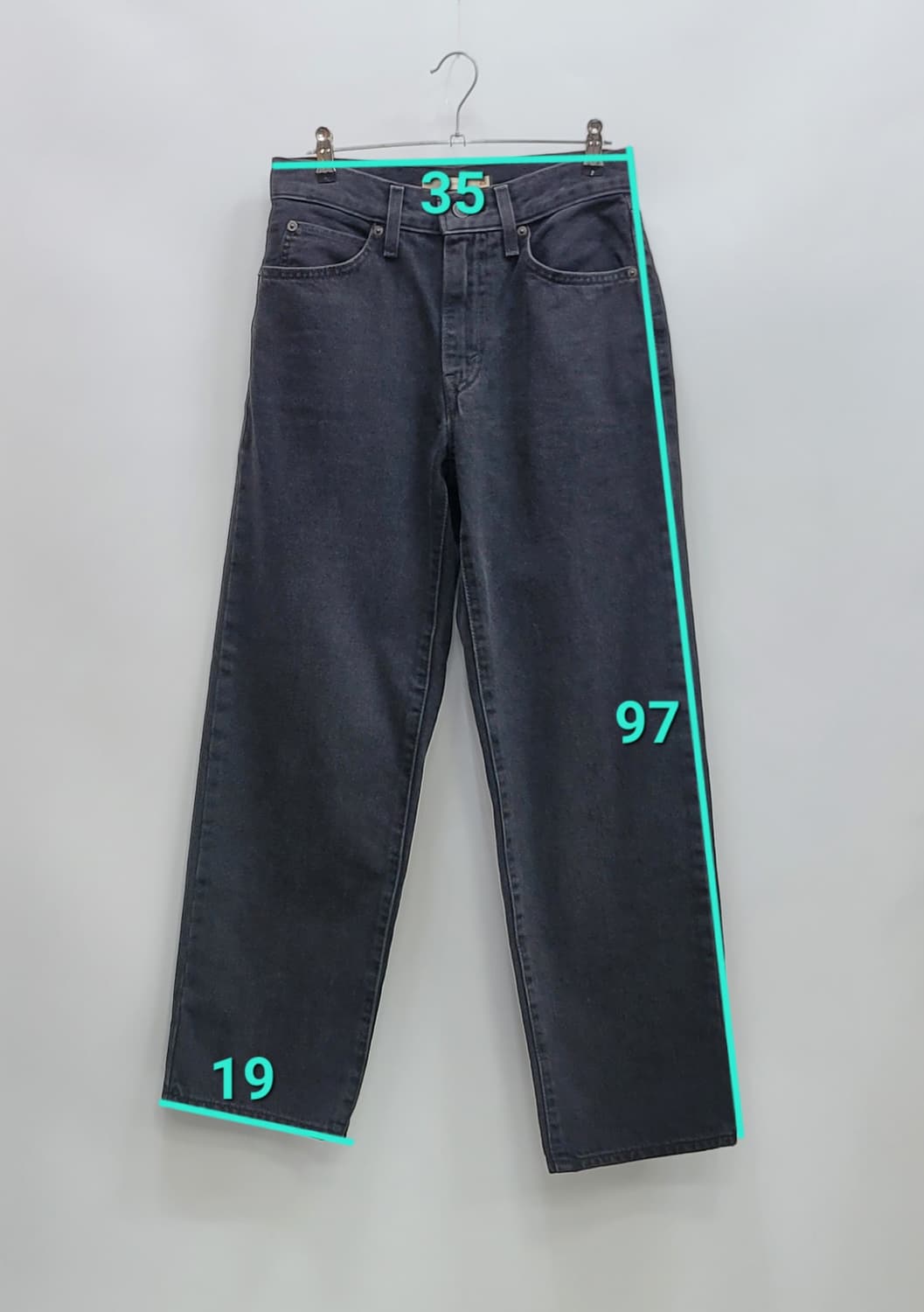 LEVI'S 리바이스 94 baggy 블랙진 청바지 / 여 25  상품이미지10