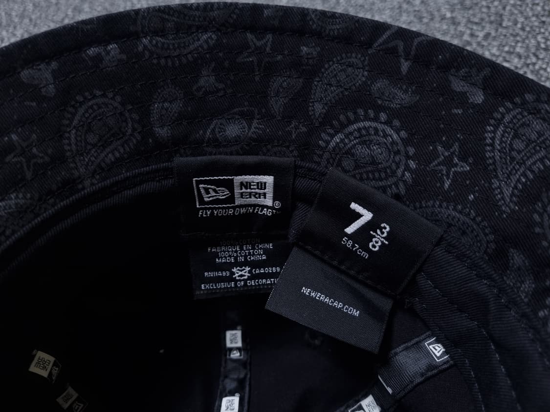 [무료배송][58.7cm]뉴에라 페이즐리 버킷햇 모자 상품이미지6