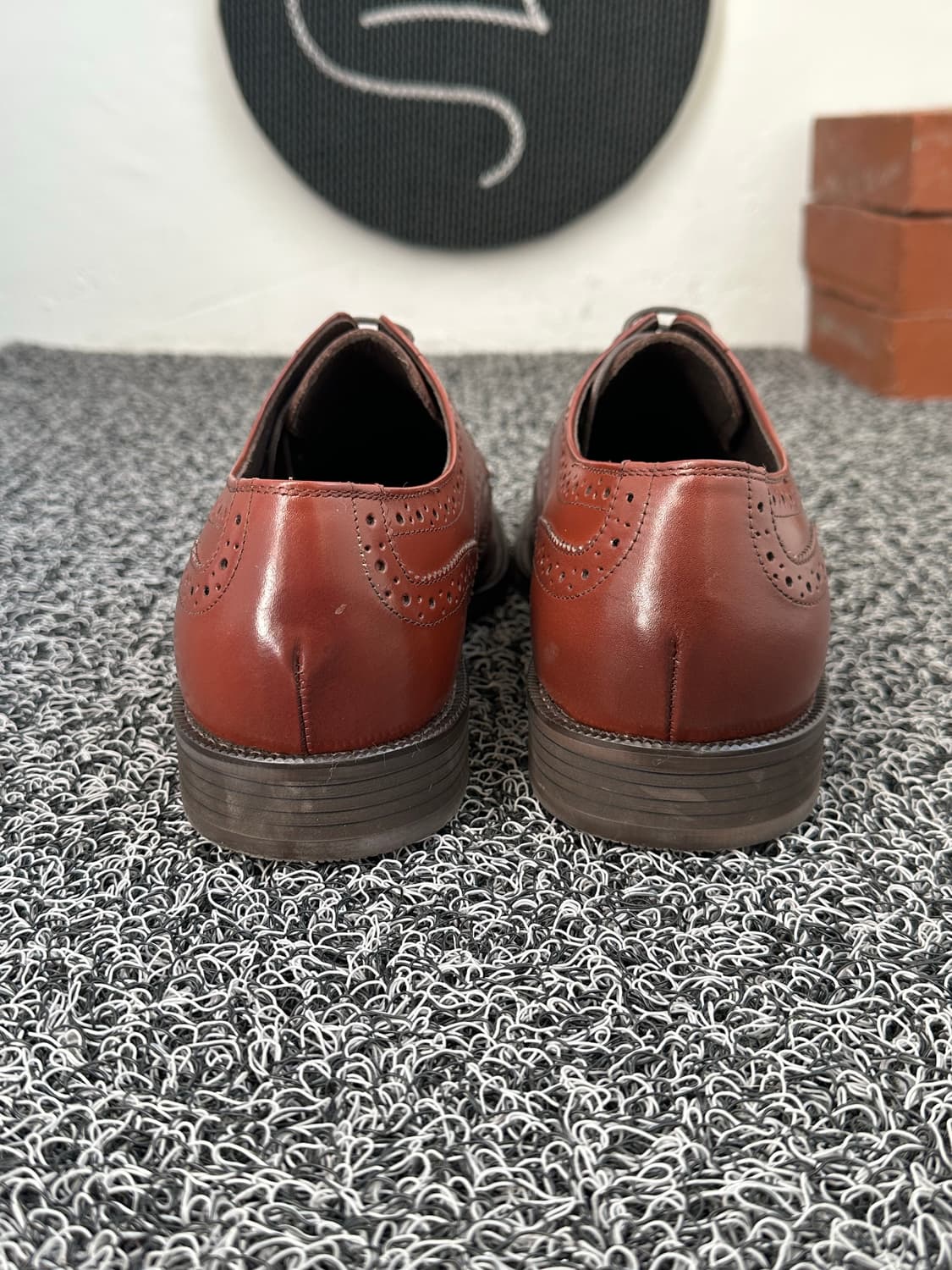 엘칸토 남성 브라운 수제화 260mm 상품이미지5