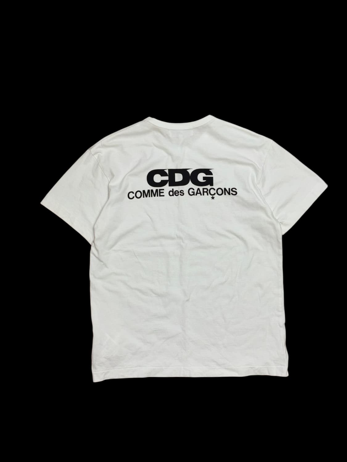 꼼데가르송 cdg 백프린팅 로고 반팔 티셔츠 상품이미지2