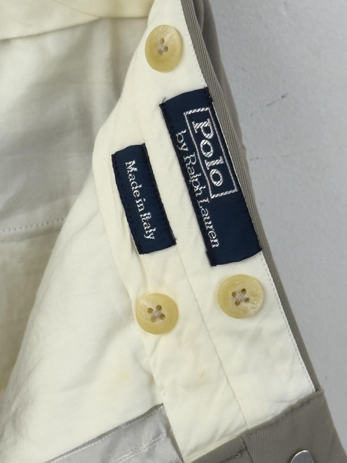 폴로 랄프로렌 슬랙스 made in Italy 상품이미지5