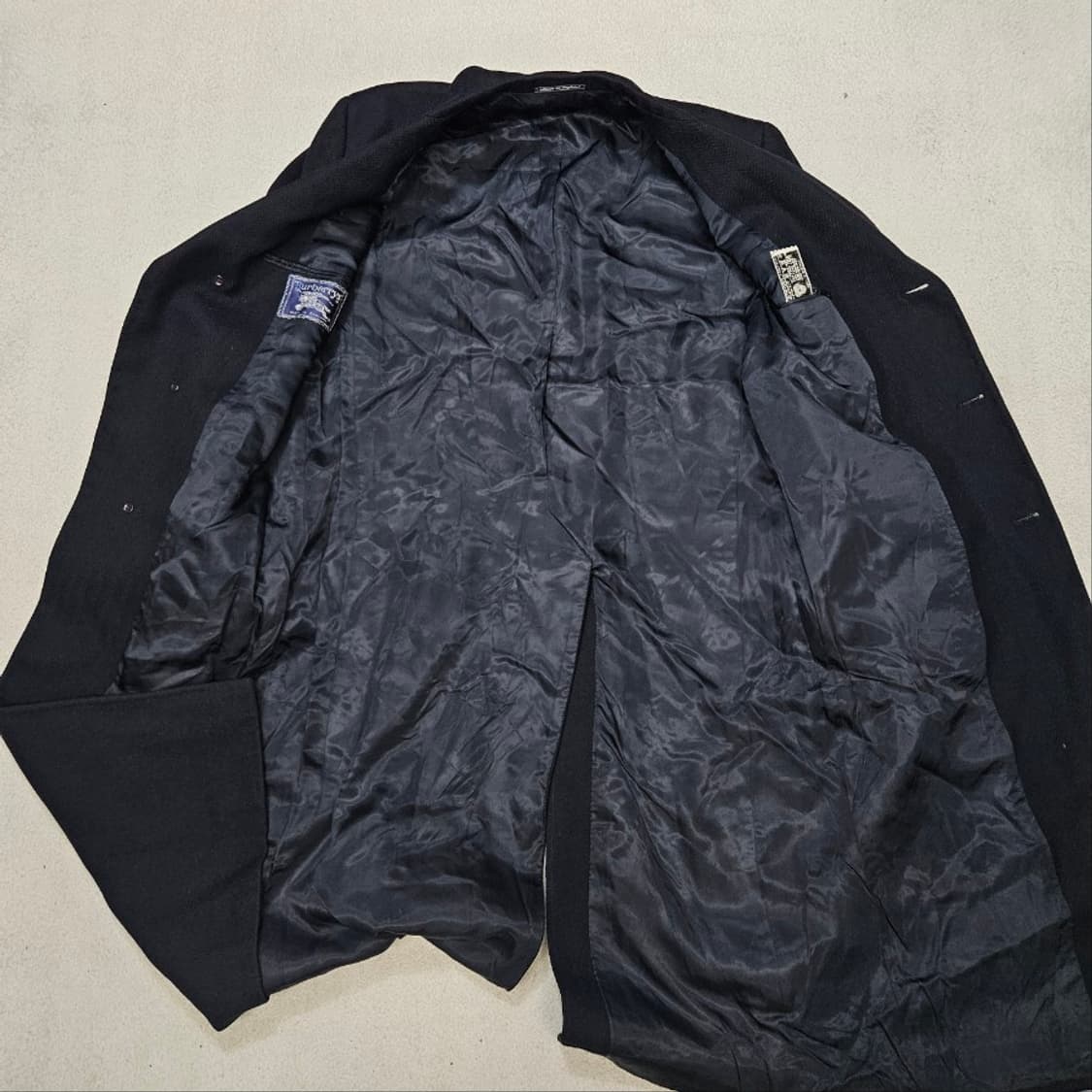 버버리 헤비울 헤링본 코트 Made in England  상품이미지4