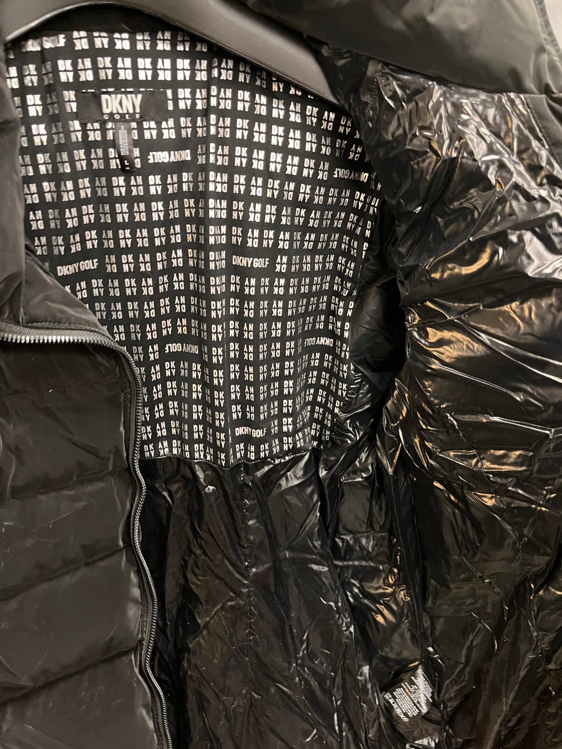 DKNY GOLF 구스다운 벨티드 패딩 L 새상품급 상품이미지2
