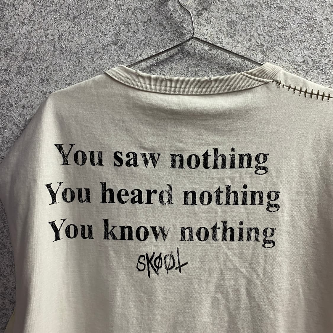 jpn 빈티지 웨이스트리스 워시드 탱크 y2k 민소매 탑 B4523  상품이미지7