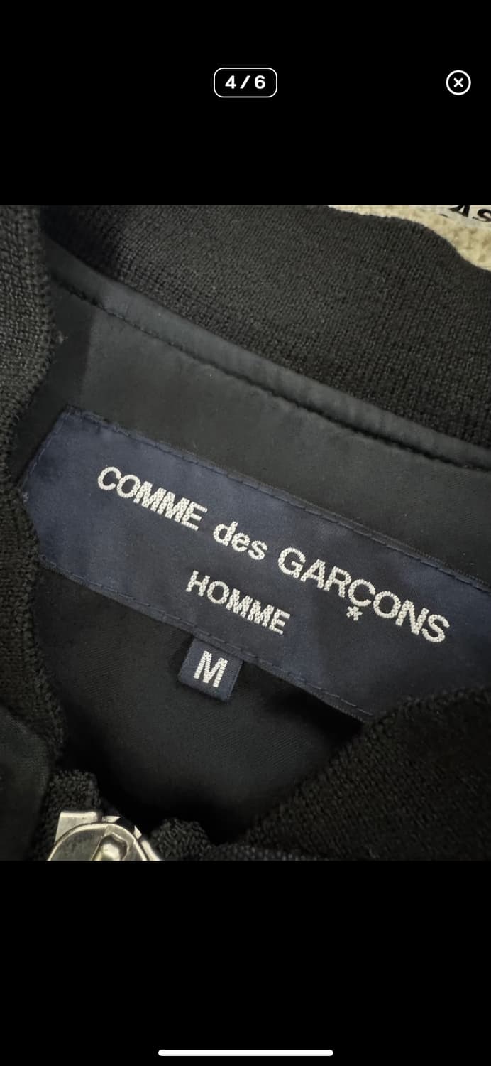 꼼데가르송 옴므 22AW 패치워크 봄버 자켓 ma-1  상품이미지4