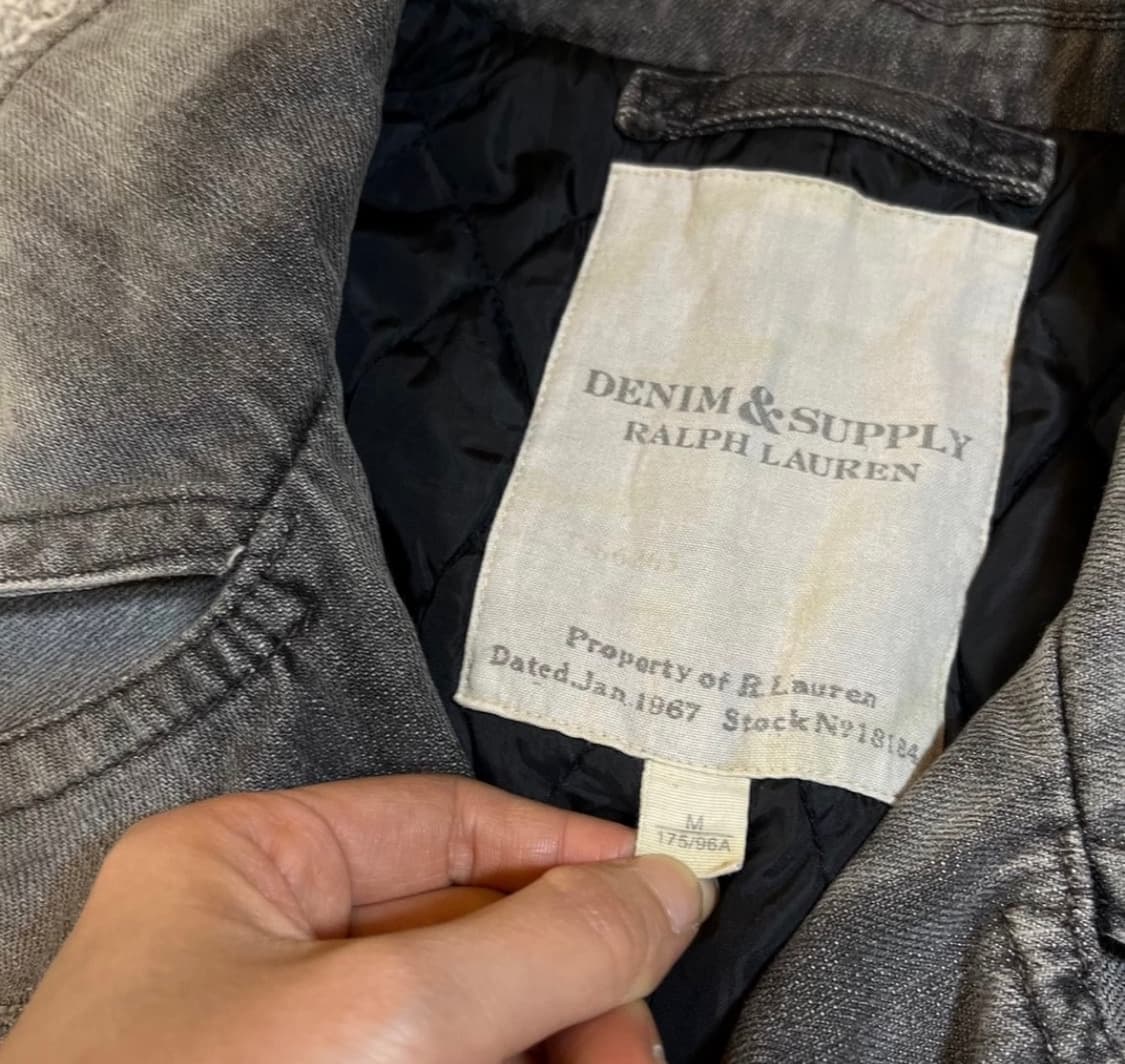 데님&서플라이 U.S NAVY 빈티지 데님 코트 상품이미지4