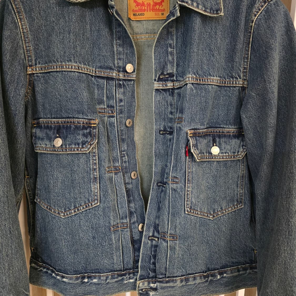 리바이스 연청 2세대(타입투) 데님 자켓 M 상품이미지2
