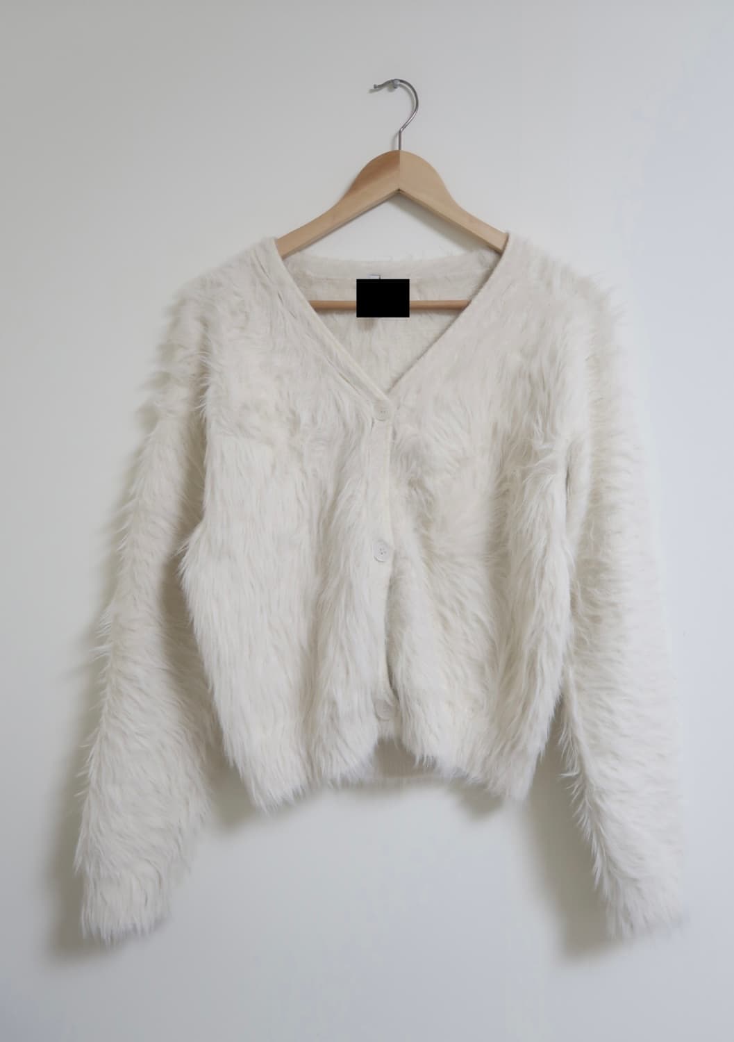아워캐비넷 앙고라 퍼가디건 sense angora cardigan 상품이미지4