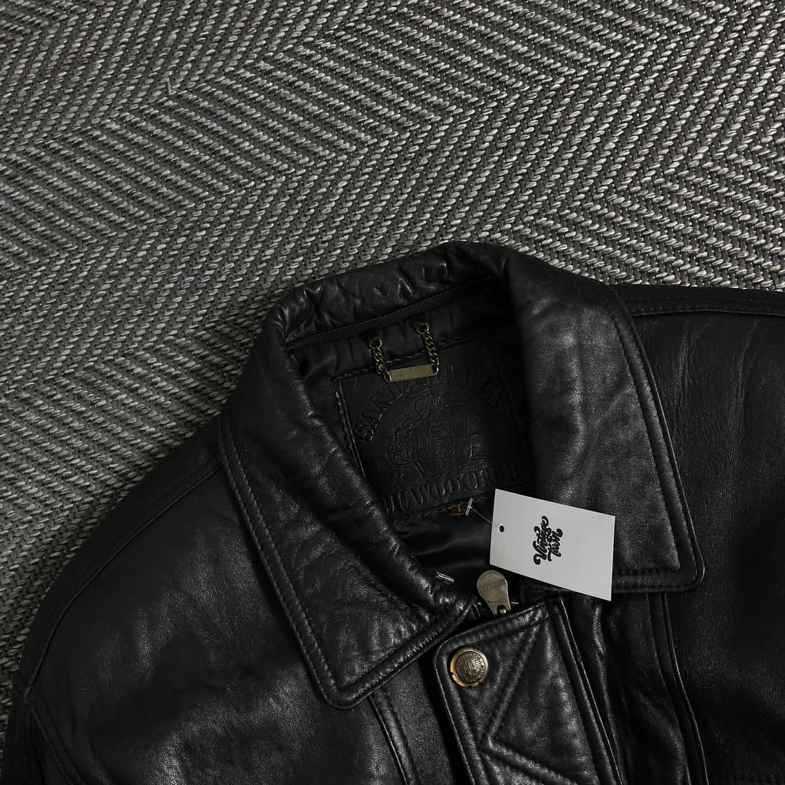 아카이브 양가죽 레더 봄버 자켓o 3454 상품이미지4