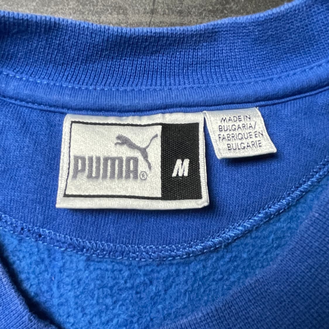 PUMA 00s 퓨마 빈티지 블루 기모 맨투맨 A00563 상품이미지10