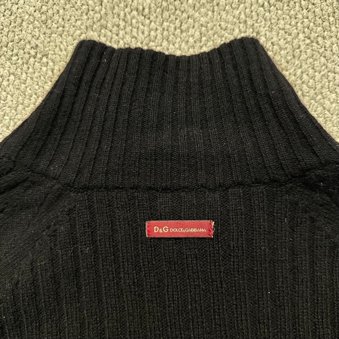 90s 돌체앤가바나 D&G 니트 집업 상품이미지10