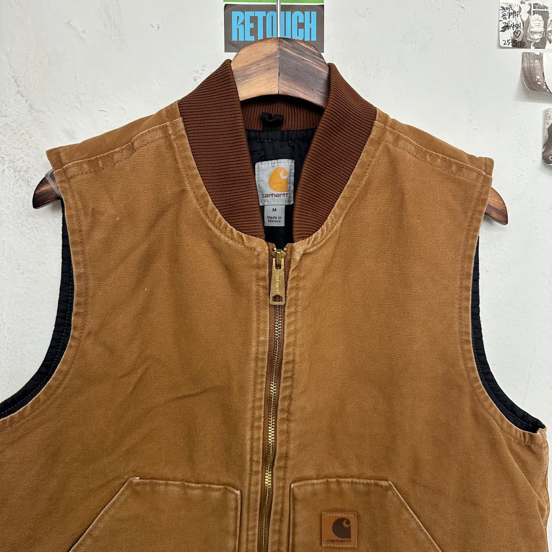칼하트 캔버스 워크 베스트 상품이미지2
