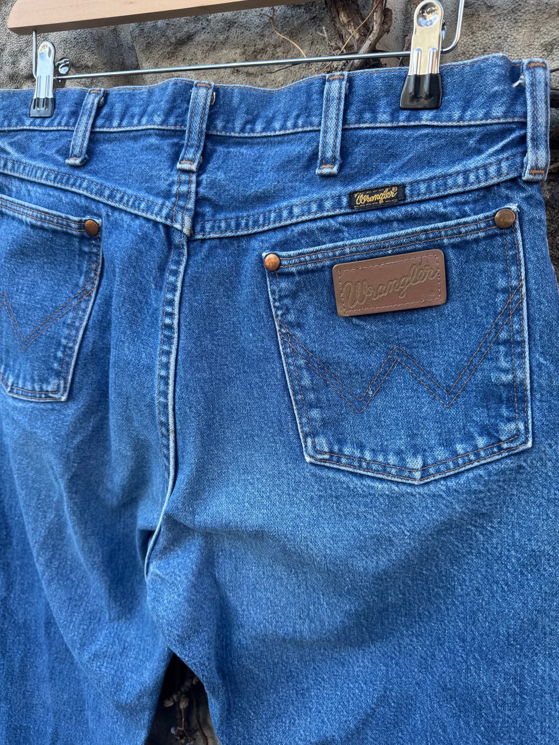 90s 랭글러 빈티지 13mwz 카우보이컷 웨스턴 데님 팬츠 상품이미지6