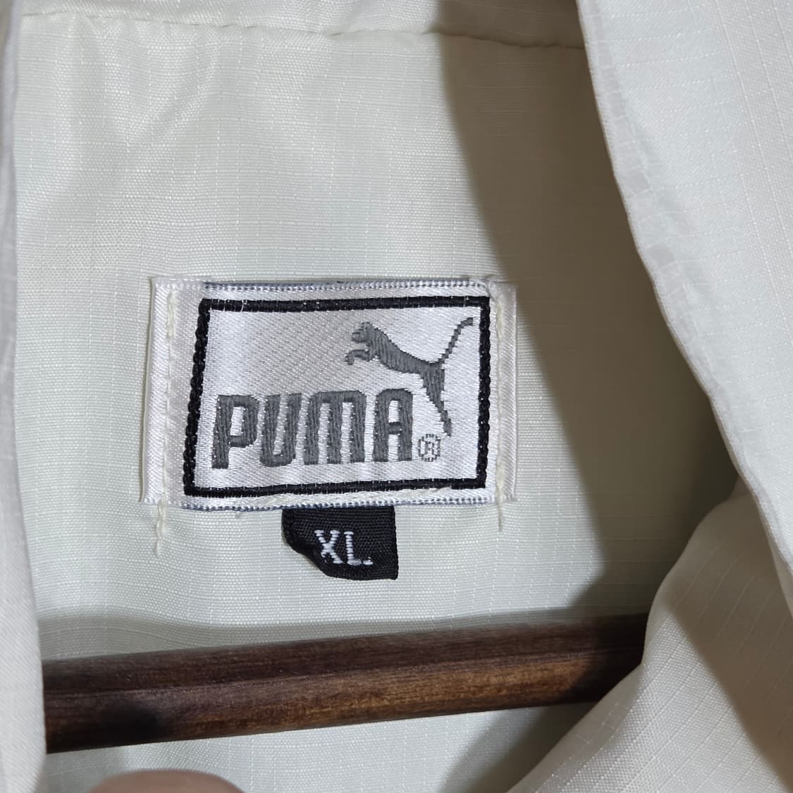 푸마 올드스쿨 블랙 화이트 배색 바람막이 자켓 상품이미지10