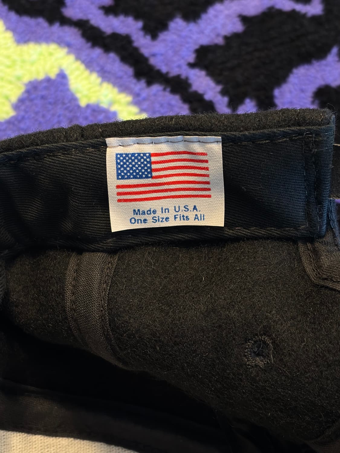 90s Aladin promo wool cap 상품이미지5