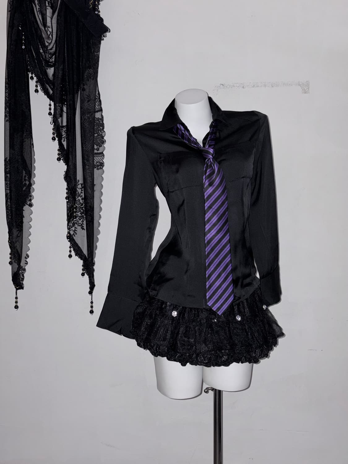 쇼콜라 큐트 고스 락스타 퍼플 코디세트 💜💜💜 상품이미지5