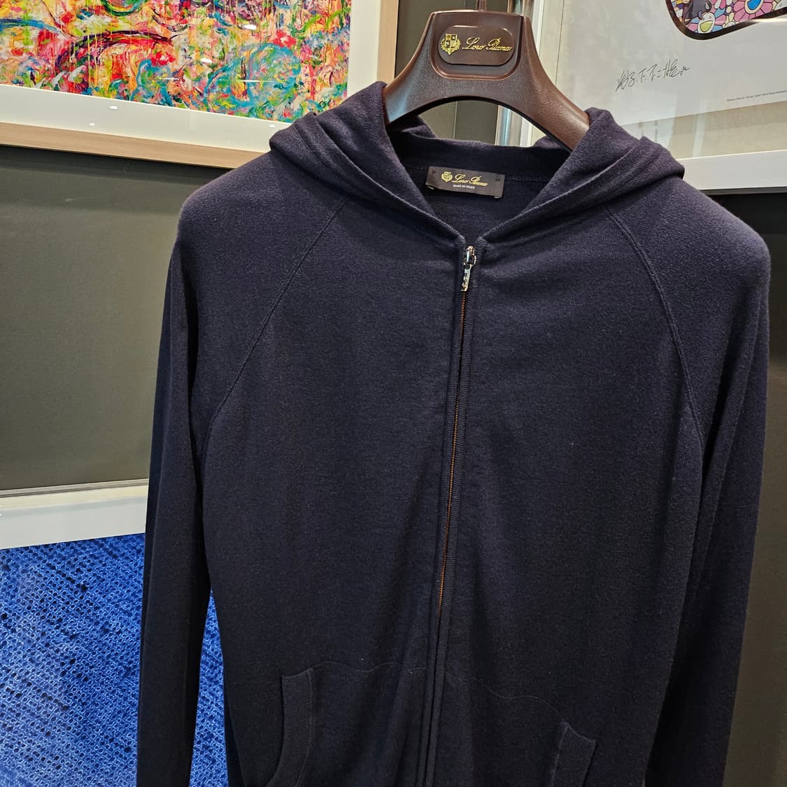 로로피아나 캐시미어 & 실크 신상 후드집업 상품이미지3