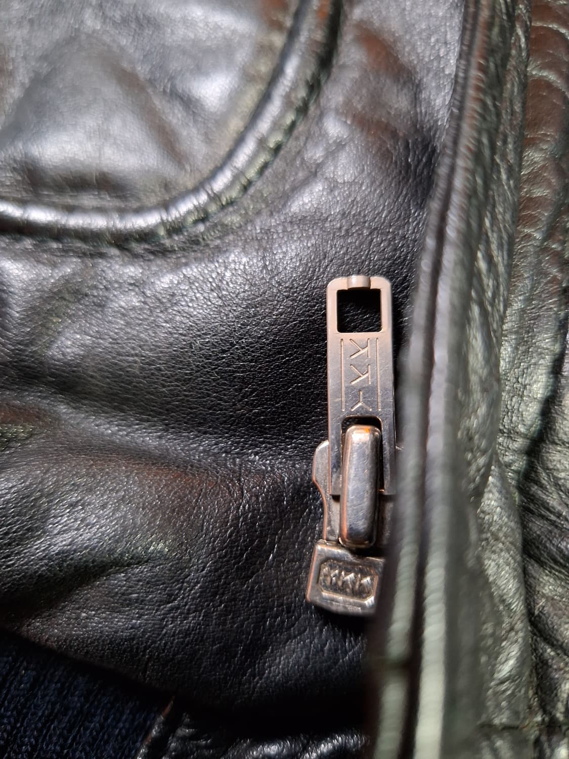 80's 일본판 빈티지 리얼레더 A-2 TYPE 항공자켓 상품이미지3