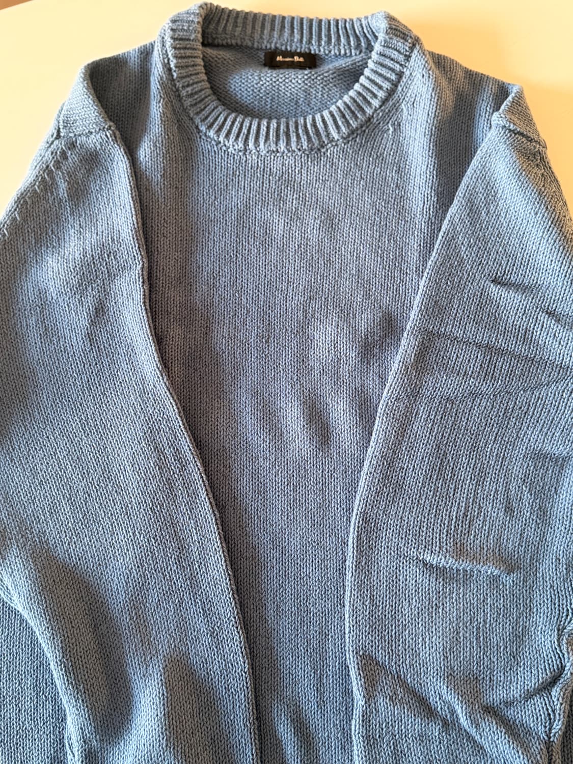 마시모두띠 하늘색 니트 상품이미지3