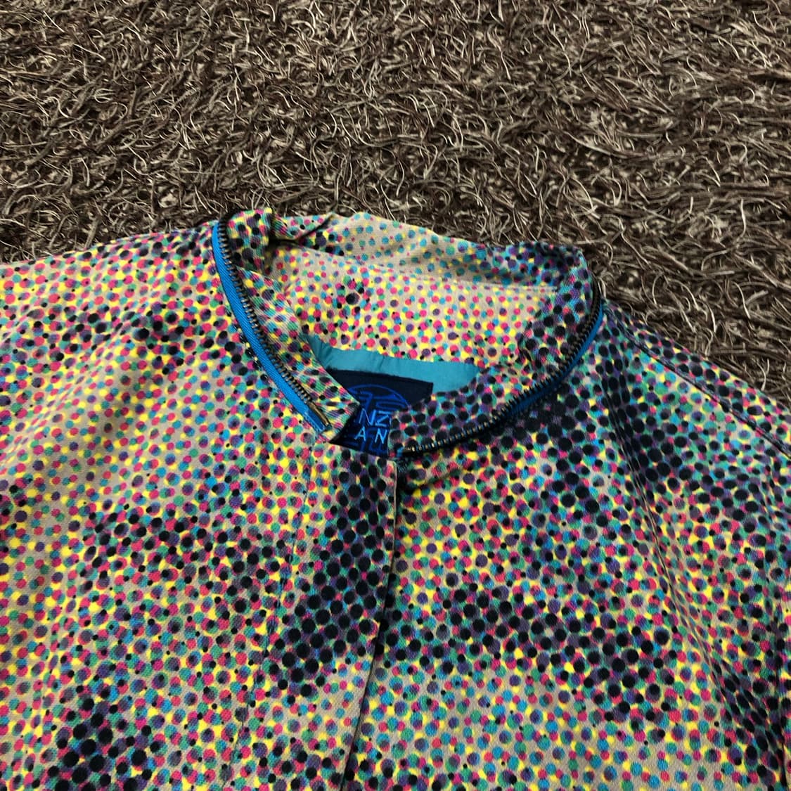 겐조 퍼 카라 멀티컬러 도트 패턴 자켓 상품이미지4