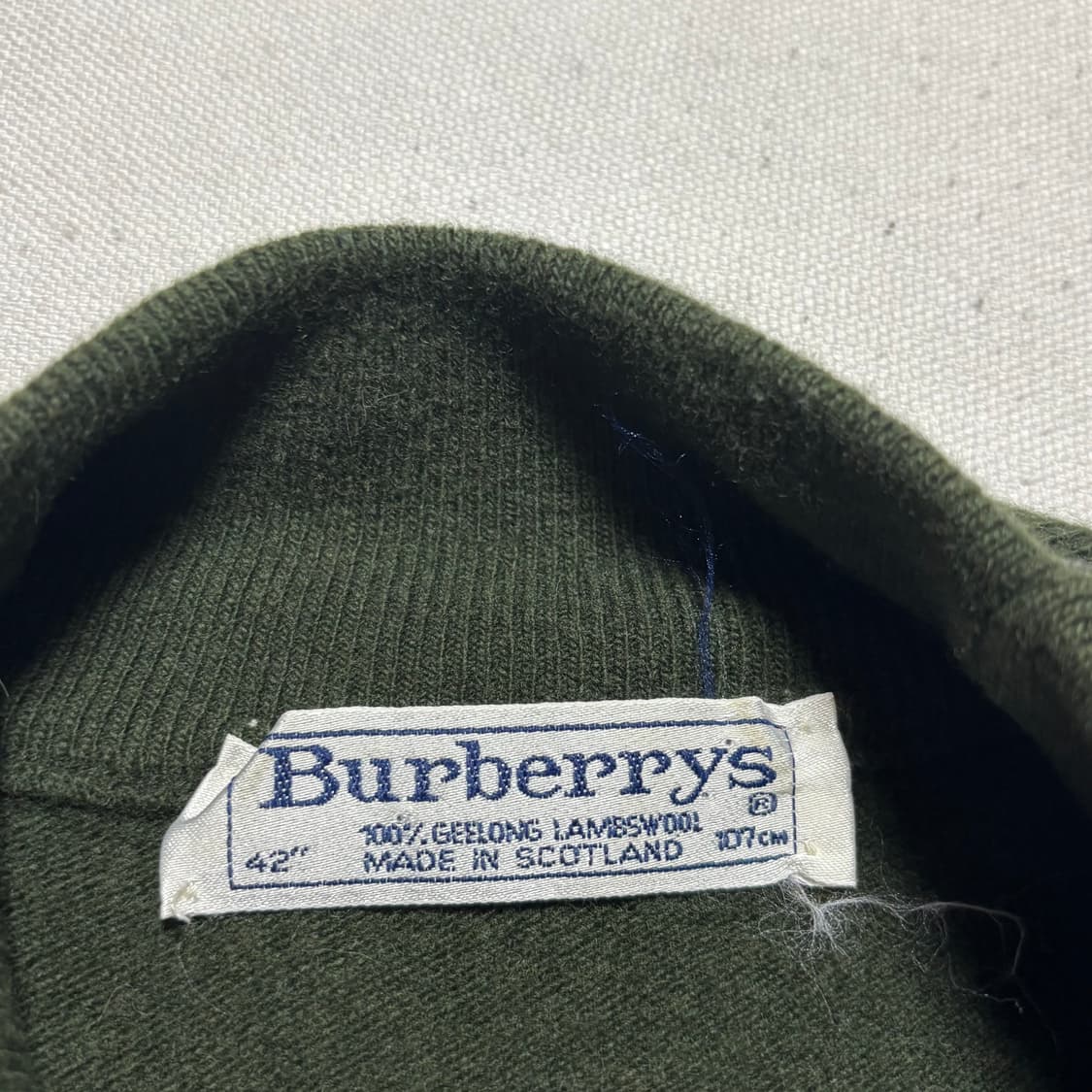 42 버버리 기마자수 터틀넥  니트 상품이미지4