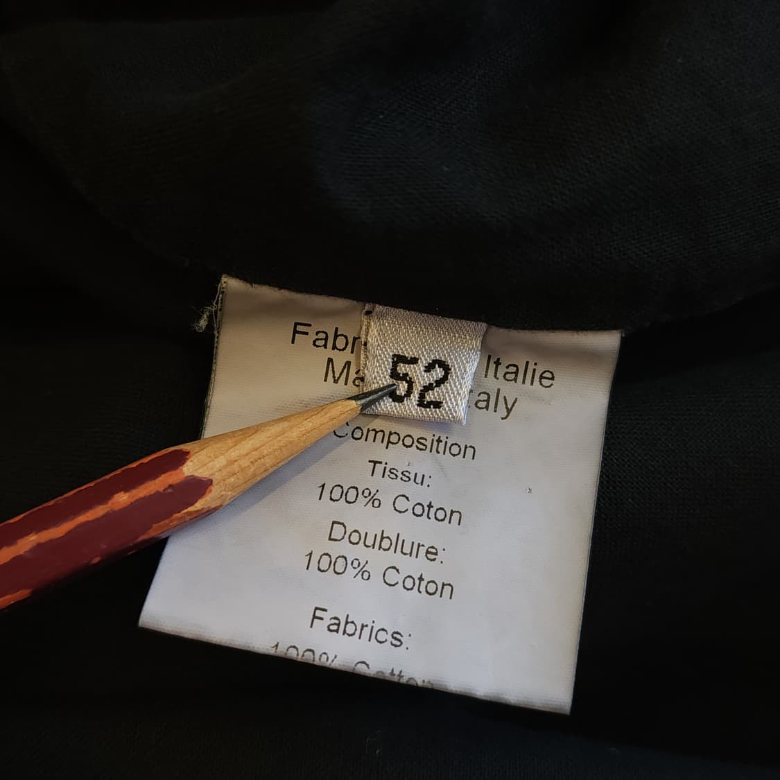 발망 무스탕 밀리터리 필드자켓 블랙 발망 데카르넹 52 상품이미지8