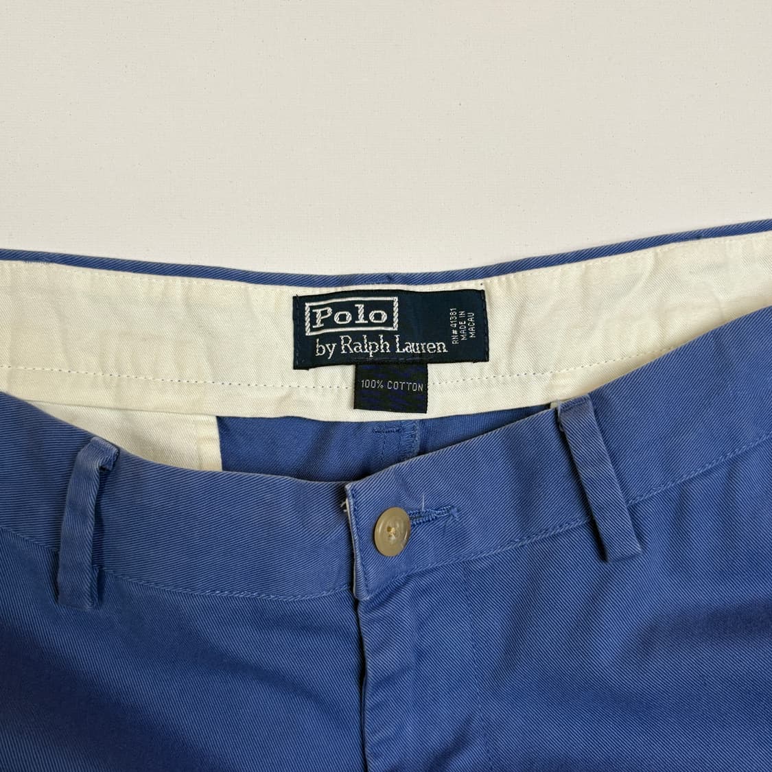 [38/30] 90s Polo chino pants blue 상품이미지3