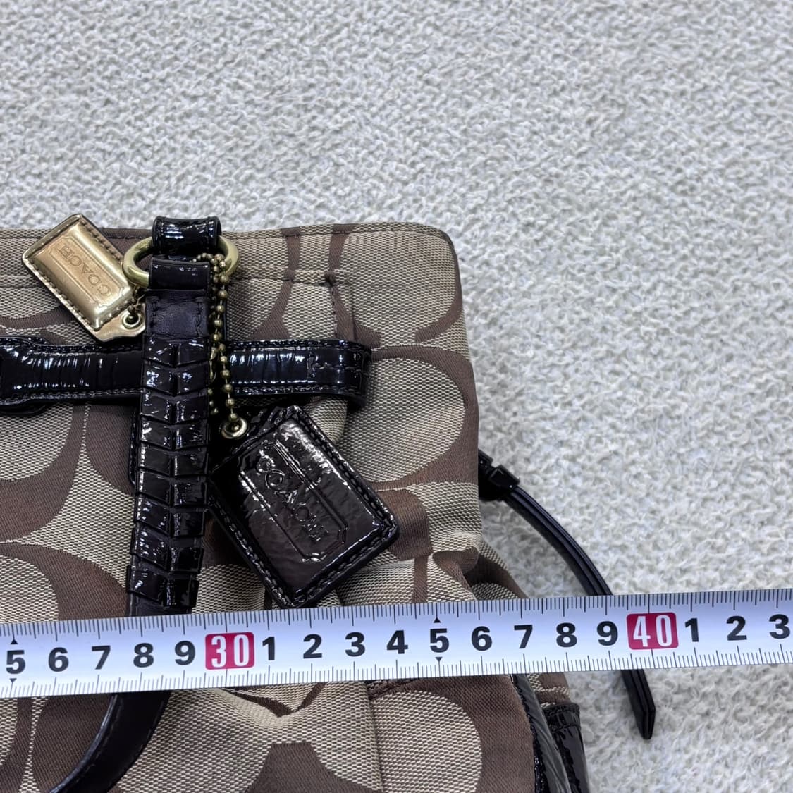 F 코치 18966 시그니처 토트백 0421E 상품이미지6