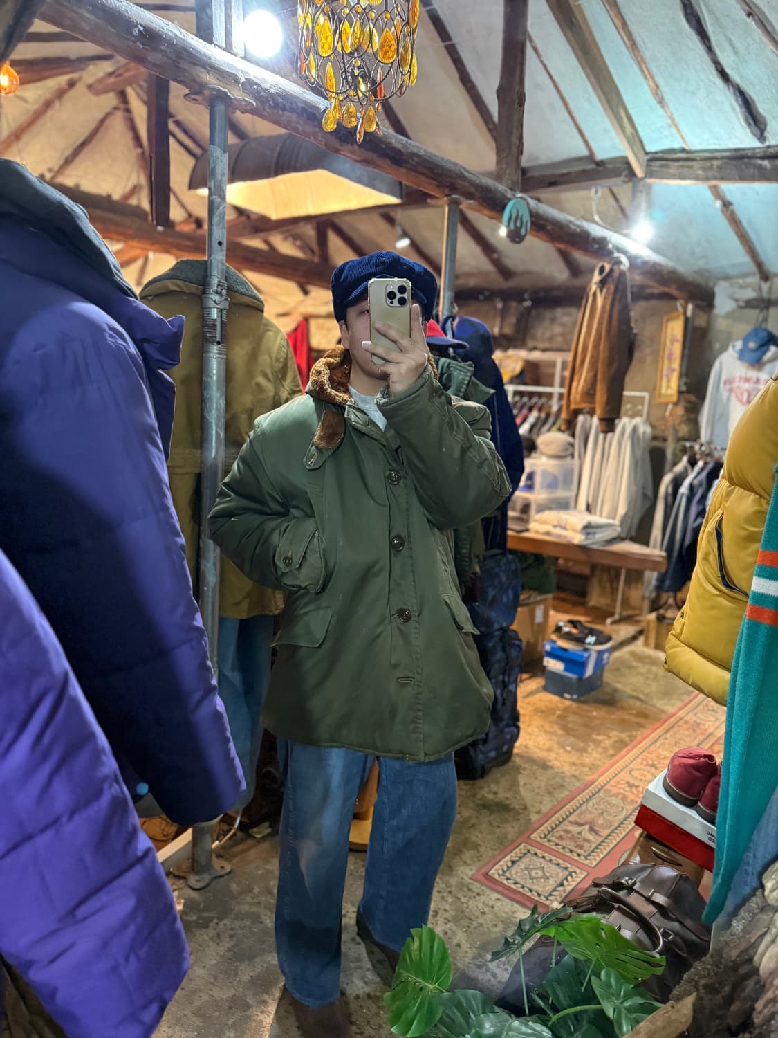 RARE’ 1940’s Usaaf B-9 Parka  상품이미지10