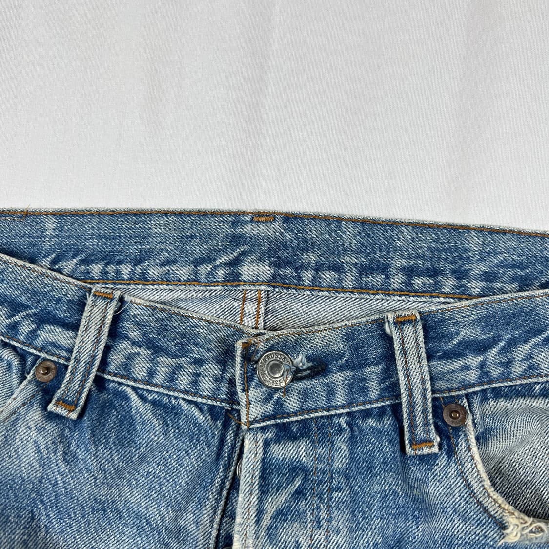 80’s 리바이스 levis 501 데님 쇼트팬츠 청반바지 상품이미지4