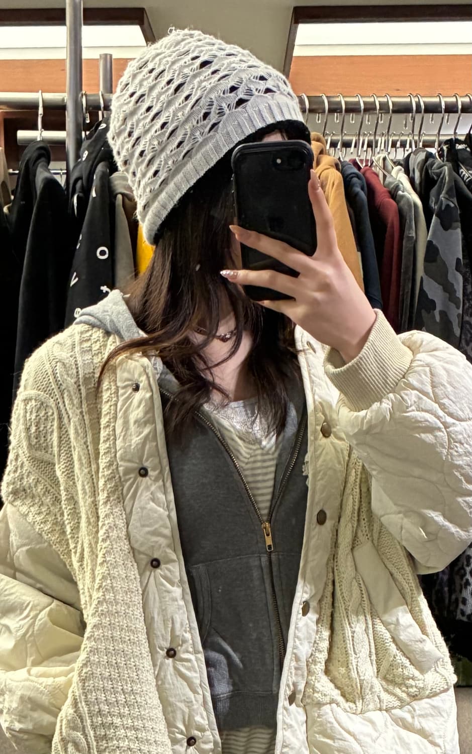 Japanese vintage 보헤미안 레이어드 비니 상품이미지1