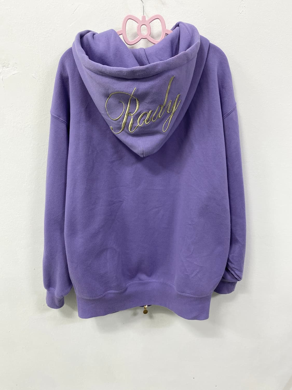 [RADY] 라디 갸루 연보라 투웨이 후드집업 상품이미지7