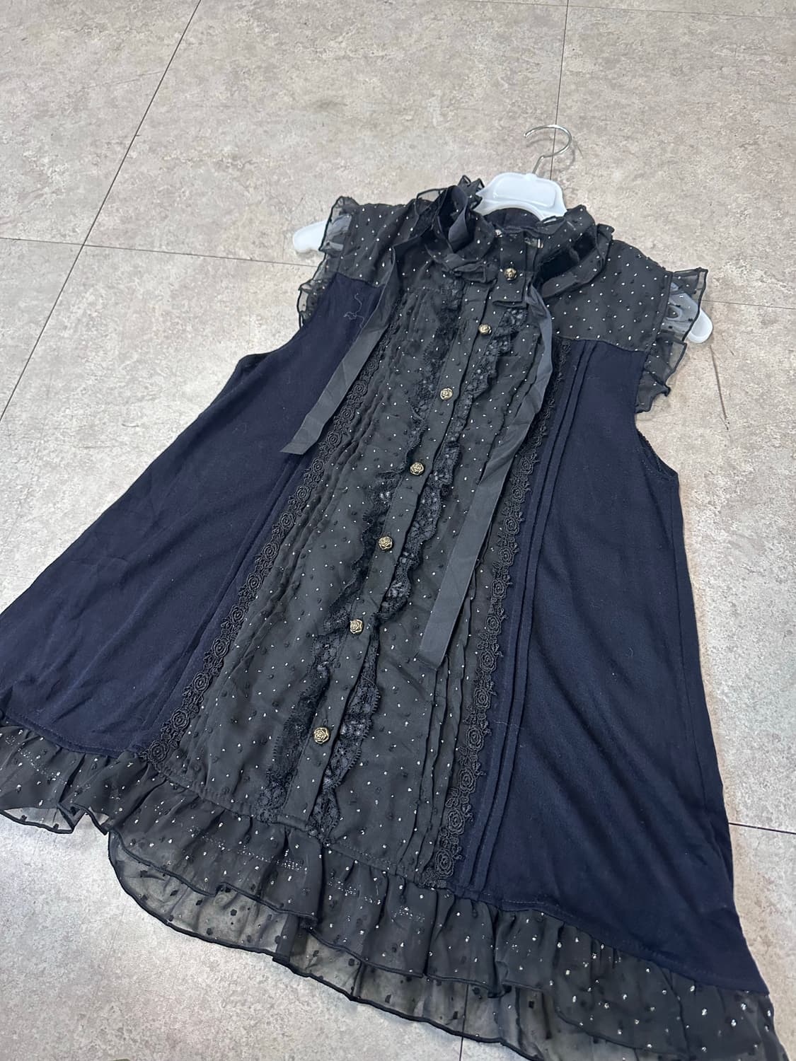 axes femme lace sleeveless 상품이미지3