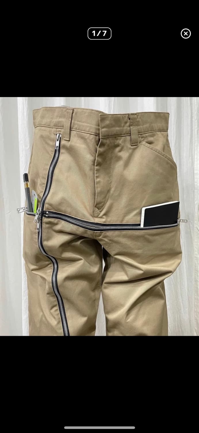 구합니다) 아이시토 크로스 지퍼 팬츠 icyto cross zipup 상품이미지2