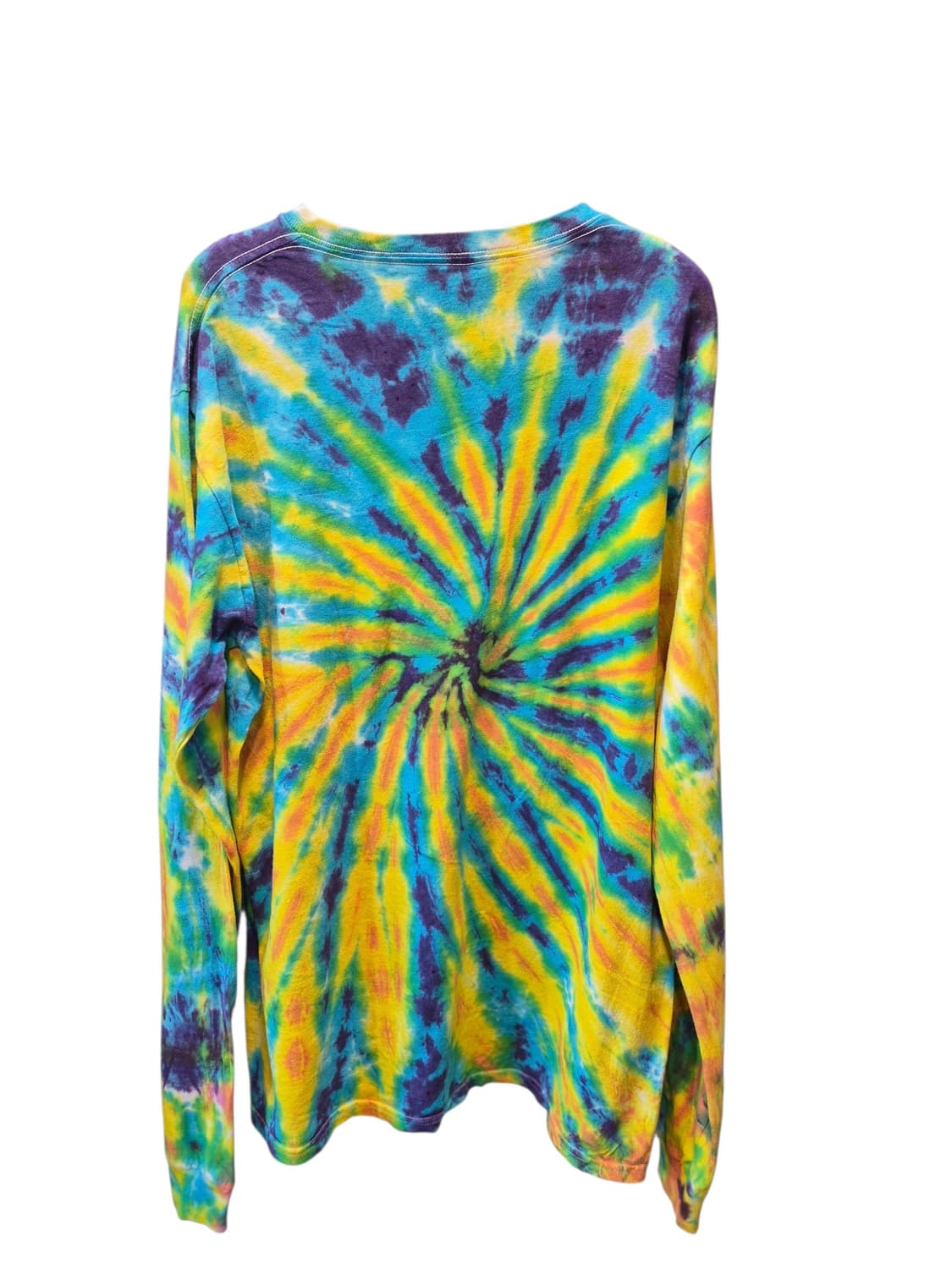 타이다이 염색 긴팔 티셔츠 상품이미지2