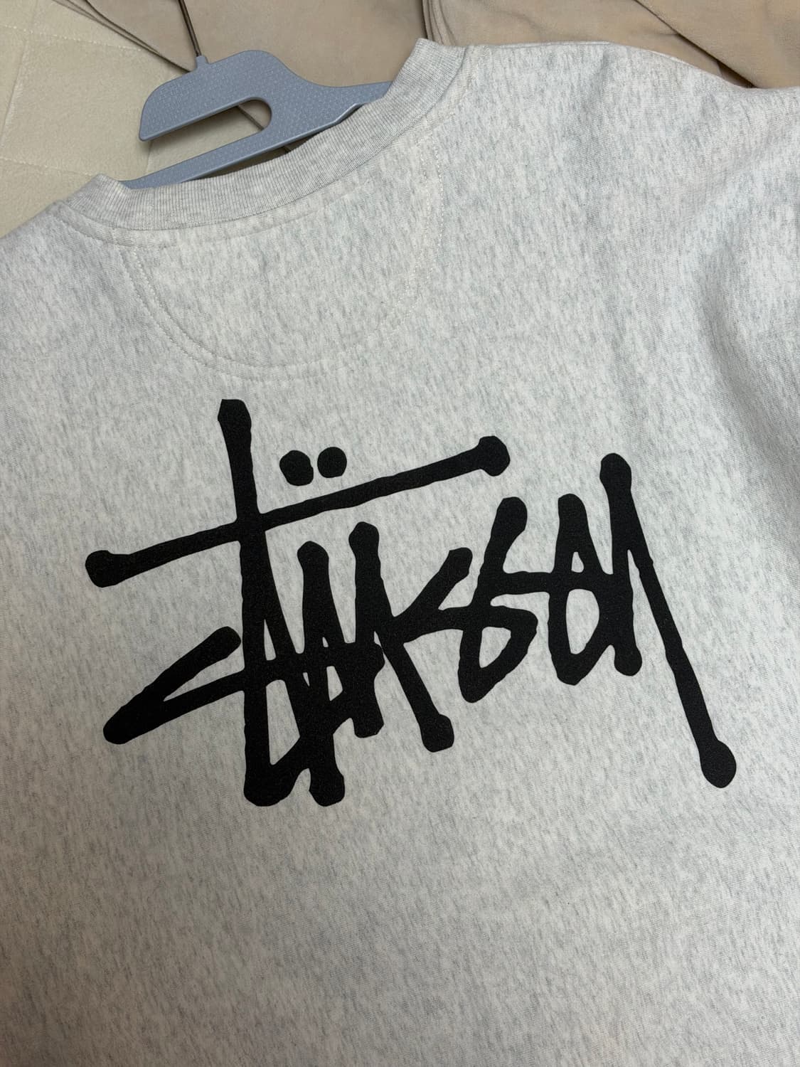 스투시 맨투맨 에쉬 헤더 그레이 상품이미지3