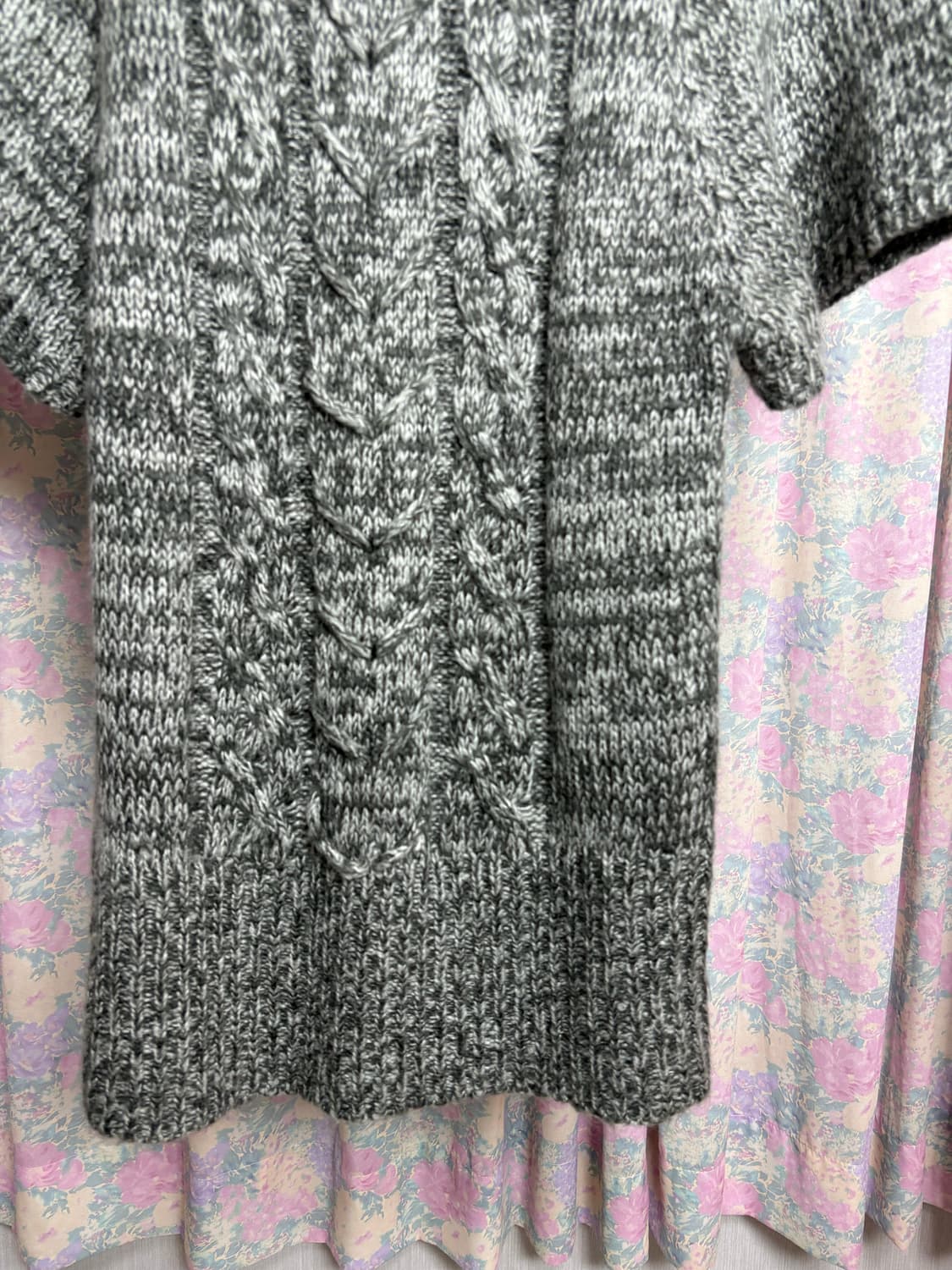 그레이 보카시 목폴라 니트 상품이미지8