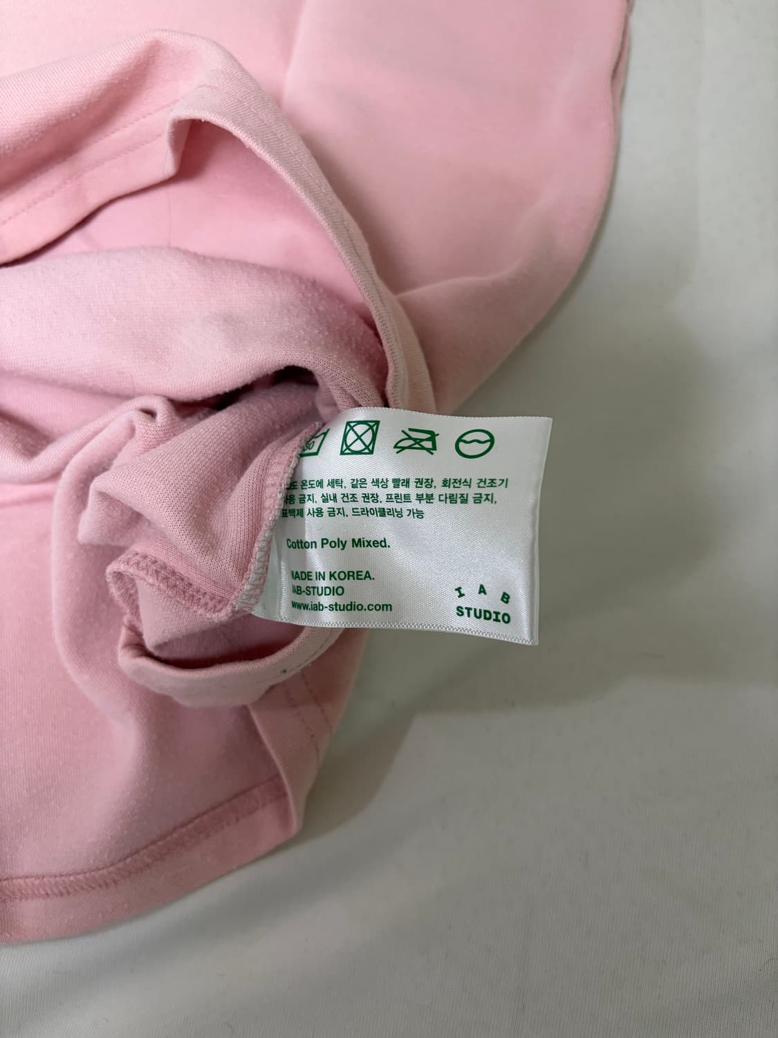 IAB STUDIO x Worksout Sand Pink T-Shirt 상품이미지6