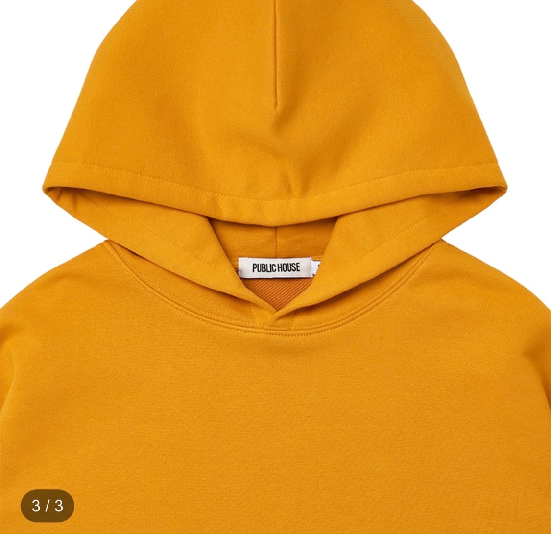 퍼플릭하우스 옐로후디  상품이미지3