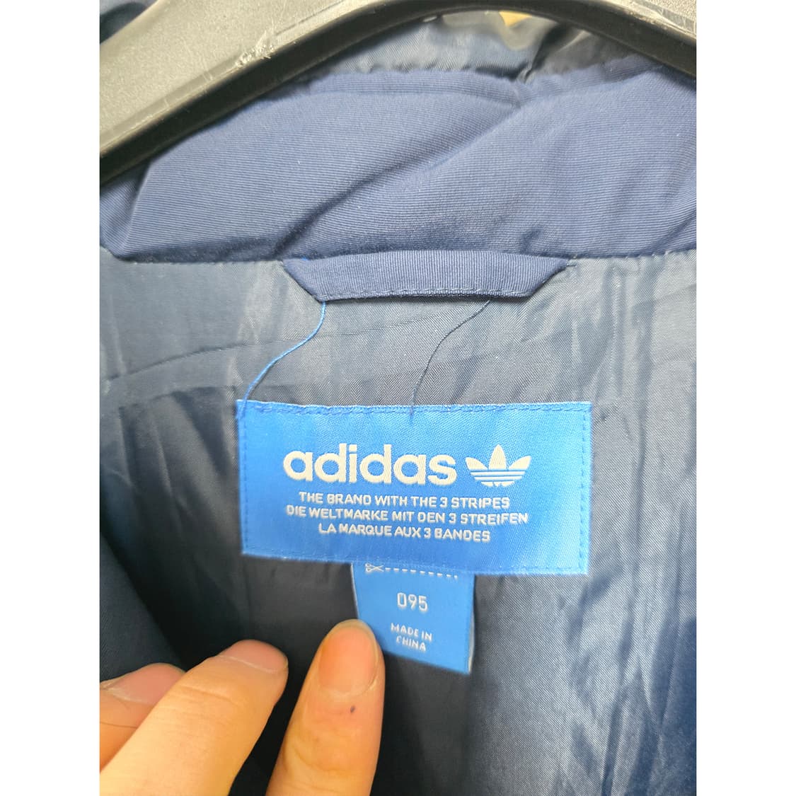 택포// 아디다스 로고 다운 패딩 95 상품이미지2