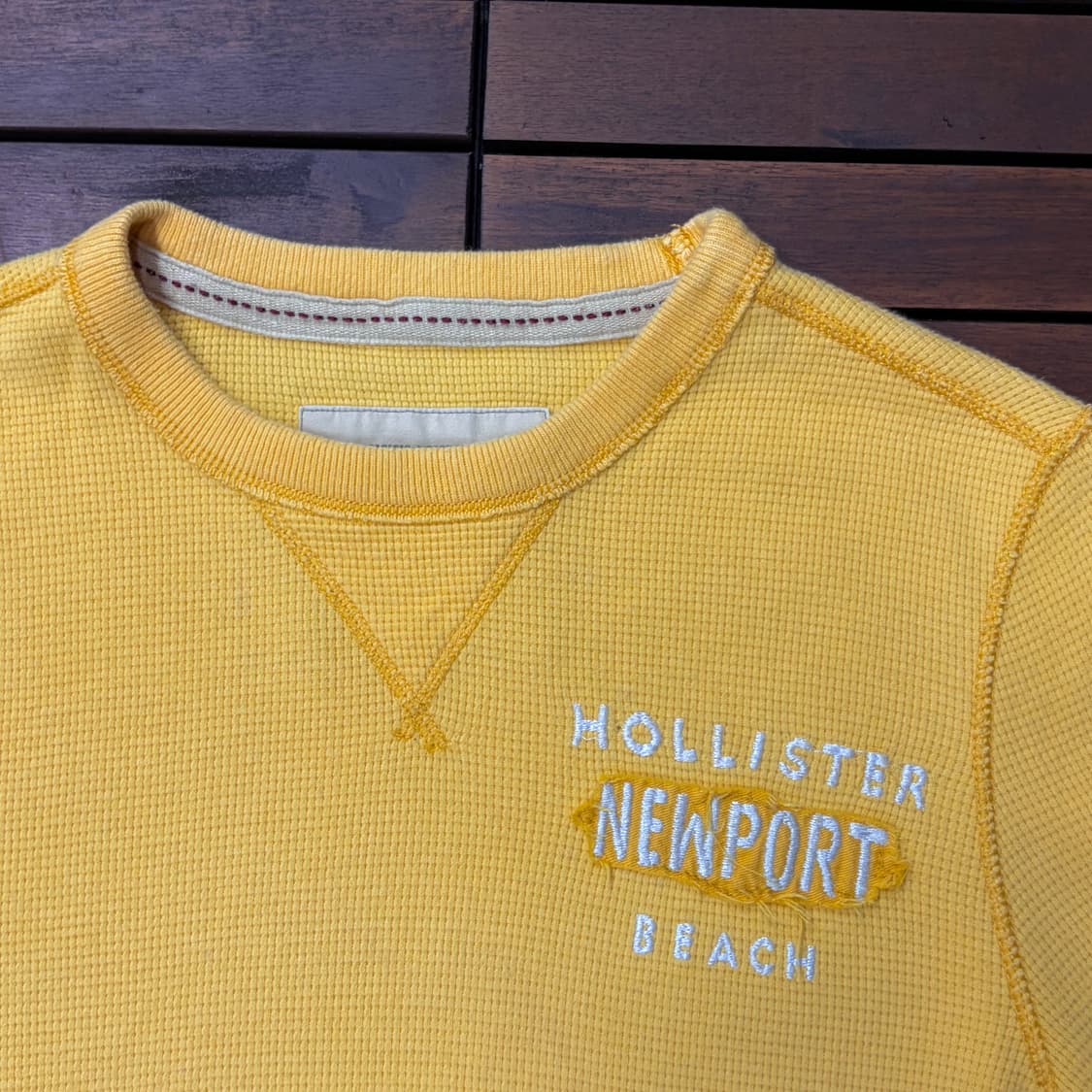 홀리스터 재팬 와플 롱슬리브 티셔츠 (M) 상품이미지2